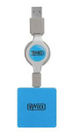 Sweex 4-port USB Hub Blue Lagoon (US037)